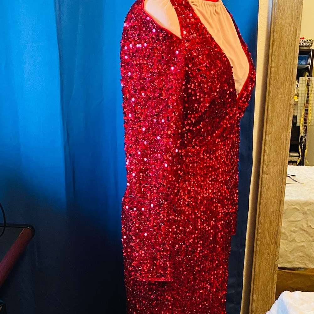 NWOT Red Cocktail dress NWOT - Picture 4 of 11
